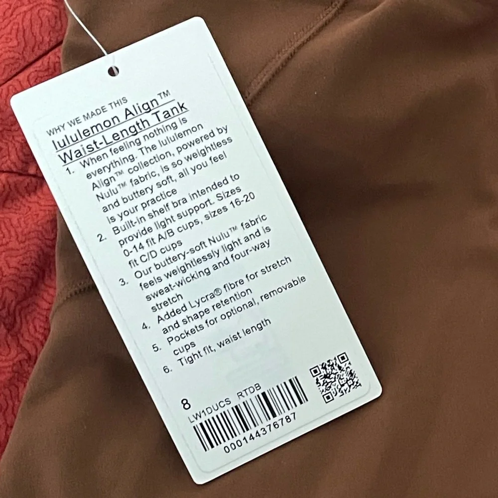 lululemon Align™ Waist-Length Tank Top - Picture 4 of 4